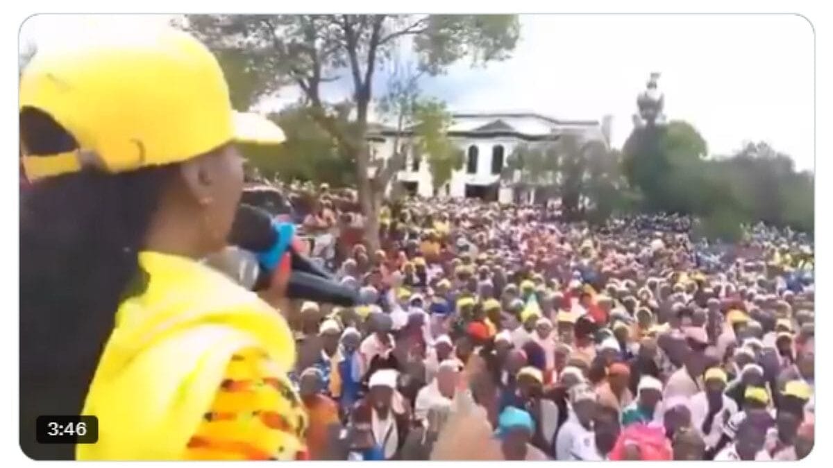 Johana Ng'eno's widow Naiyanoi Ntutu