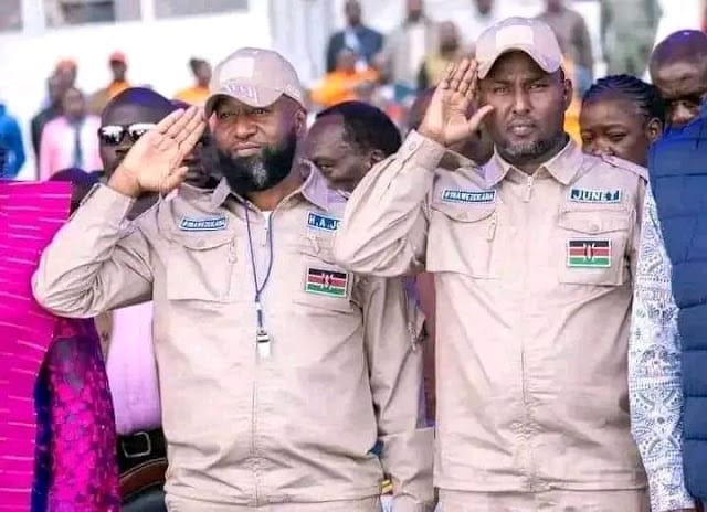 Joho and Junet Mohamed in ODM Joho and Junet Mohamed in ODM