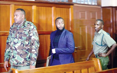 Jowie in court. PHOTO | BMS Jowie in court. PHOTO | BMS