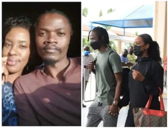 Juliani and Lilian Nganga being broke