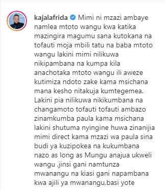 Frida Kajala letter to Government