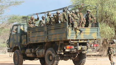 KDF Van heading for a mission KDF Van heading for a mission