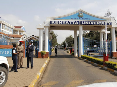 Kenyatta University. PHOTO | FILE Kenyatta University Main campus close indefinitely as students riot and burn properties.
