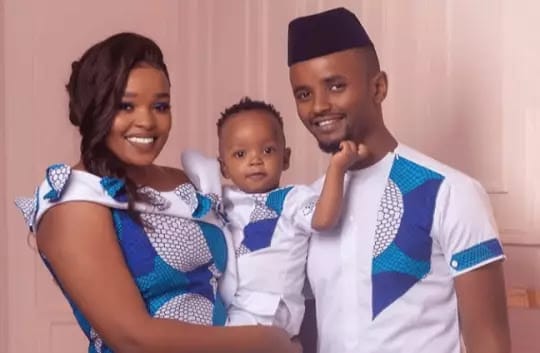 Popular YouTube vloggers Peter Kabi, also known as Kabi Wa Jesus, and Milly Wambui, better known as Milly WaJesus photo