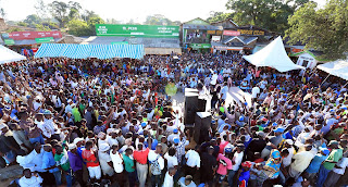 NASA named the Presidential flagbearer and the Government regional structure in Diani, Kwale.