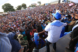 Wiper leader Kalonzo Musyoka at Emali, Makueni. PHOTO | Courtesy Wiper leader Kalonzo Musyoka at Emali, Makueni. PHOTO | Courtesy