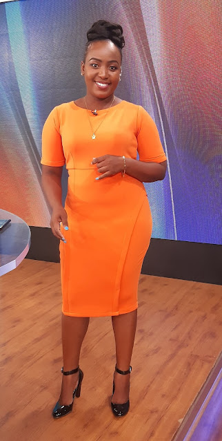 KBC presenter and reporter Kamche Menza photo KBC presenter and reporter Kamche Menza photo