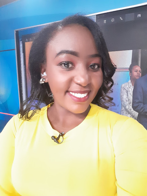 KBC presenter and reporter Kamche Menza photo KBC presenter and reporter Kamche Menza photo