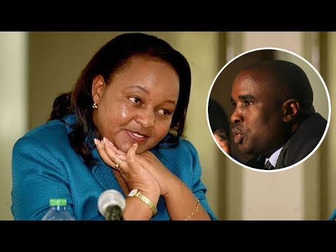 Kamotho Waiganjo and his wife Anne Waiguru Kamotho