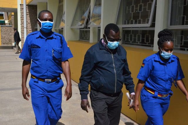 Karen MCA David Mberia sentenced Karen MCA David Mberia slapped a 3 years jail term for receiving Ksh 1.7 million bribe