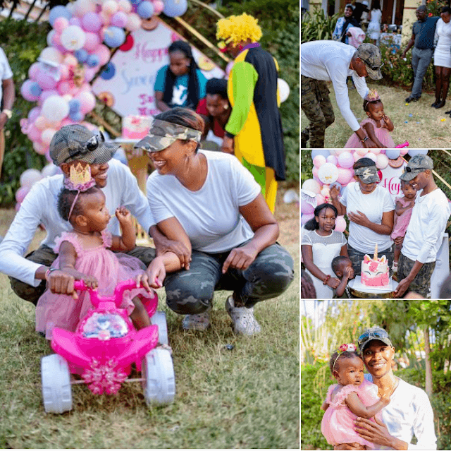 Good dad deserves many children, Karen Nyamu provokes Edday with birthday photos with Samidoh