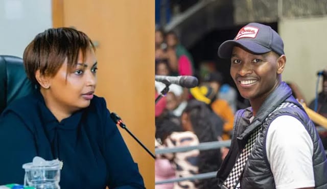 Karen Nyamu hooks baby daddy Samidoh for the Easter holidays in Mombasa