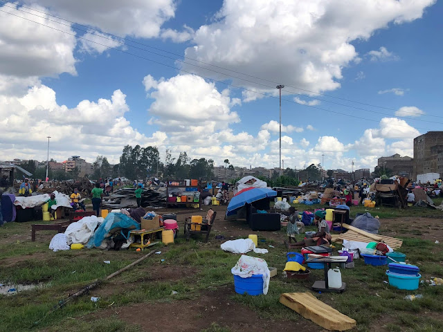Kiambea informal settlement demolished by State. FILE Kiambea informal settlement demolished by State. FILE
