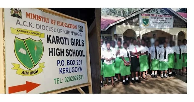 [PHOTOS] Karoti Girls High School intern images leaked after making 2 male teachers fight for her love