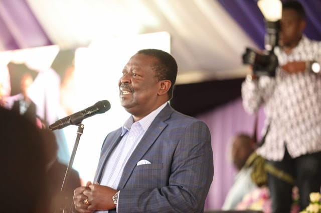 [PHOTOS] Mudavadi’s speech at Catherine Kasavuli’s final sendoff at Zululu village shock mourners