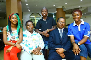 PS interior Ministry Karanja Kibicho with his family. PHOTO | Courtesy FB Karanja Kibicho family says bye to their own leader for three months jail term as ordered by Justice Odunga. PHOTO | Courtesy