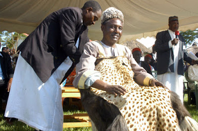Peter Mumia II installed as King. PHOTO|FILE