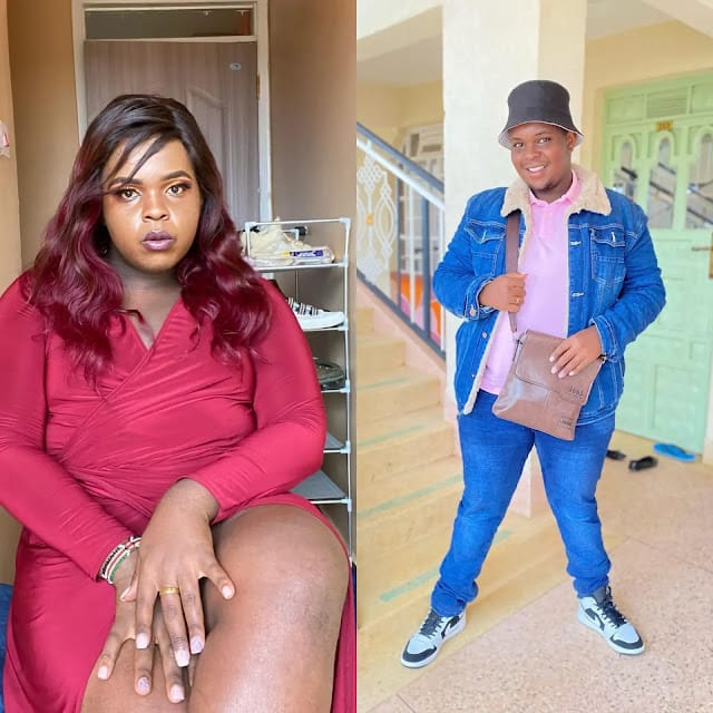 Cross dresser Kelvin Kinuthia new dress code. Is Kinuthia he or She? Cross dresser Kelvin Kinuthia new dress code. Is Kinuthia he or She?