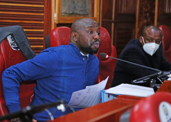 Kipchumba Murkomen photo at the senate