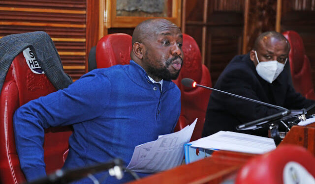 Kipchumba Murkomen photo at the senate