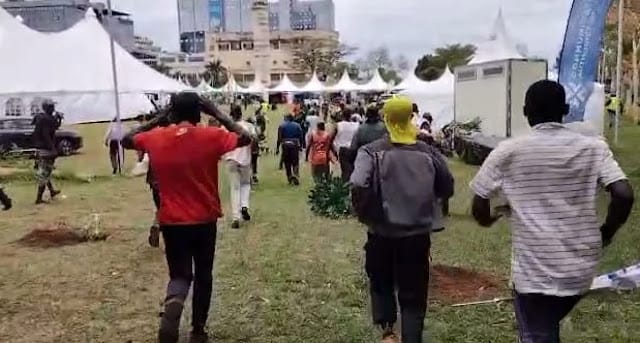 Kisumu hungry protesters
