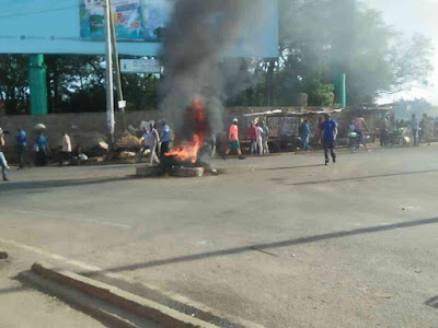 Kisumu demos over Raila Odinga detention. PHOTO | FILE