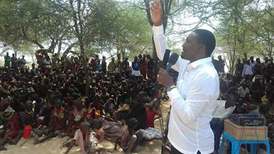 Devolution CS Mwangi Kiunjuri photo in Turkana. PHOTO | File #PresidentialResultsRuling : Devolution CS Mwangi Kiunjuri “politically stranded” as Jubilee and IEBC official distanced themselves on constituency tallying row.