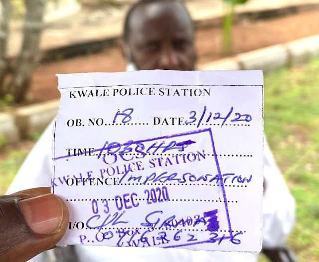 Nairobi Mike Sonko allied MCAs in Kwale have gone to Kwale Police Station over impersonation