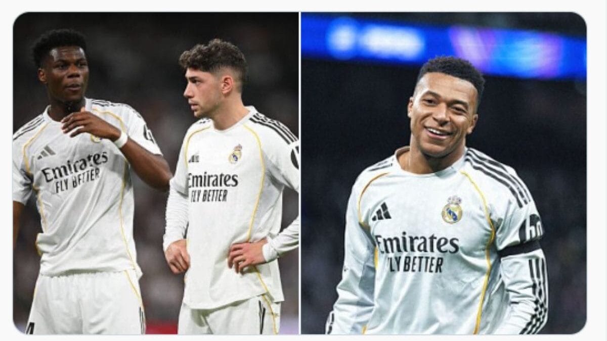 Kylian Mbappe Valverde Tchouameni