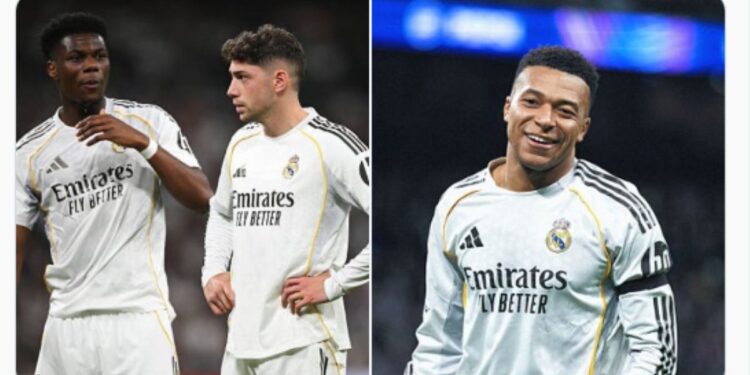 Kylian Mbappe Valverde Tchouameni