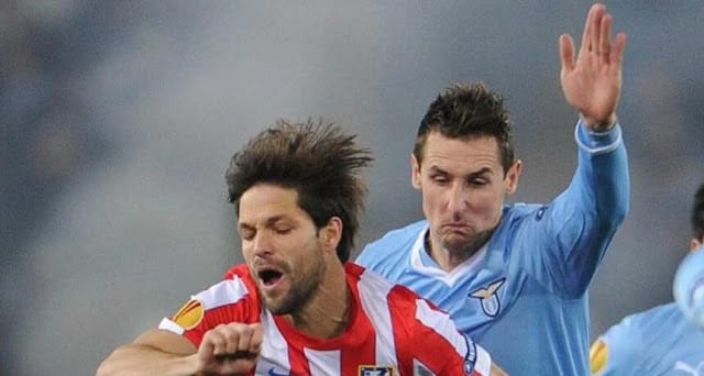 Lazio and Atletico Madrid champions league game