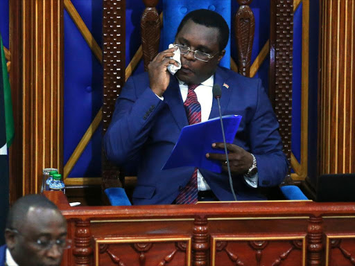 Senate Speaker Kenneth Lusaka under-siege as Senators plan to impeach  him