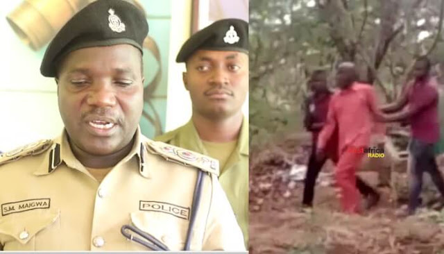 Police officers in Ruvuma Region, Tanzania Police officers in Ruvuma Region, Tanzania