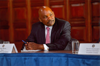 Prof Makau Mutua advise to Jubilee, "They have diverted attention for Dubai scandal to Joho." PHOTO | Courtesy Prof Makau Mutua advise to Jubilee, "They have diverted attention for Dubai scandal to Joho." PHOTO | Courtesy