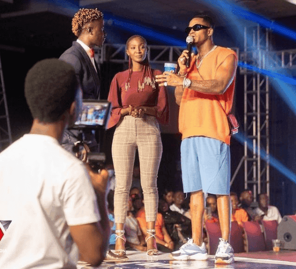 Comedian Mammito and Bongo artist Diamond Platinumz photo Mammito Eunice laments that Diamond Platinumz did not recognise her despite giving him attention