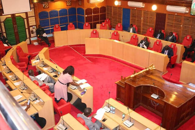 Kilifi Nominated MCA Martha Koki Musyoki at the county assembly Kilifi Nominated MCA Martha Koki Musyoki at the county assembly