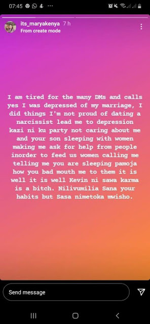 [CHATS] Chokoza hitmaker Marya opens up spatting on her husband Kevin over cheating claims
