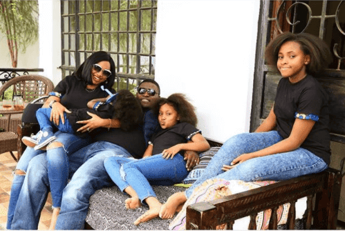 Tom Japanni with her wife Masawe Japanni wedding anniversary photos -13th Wedding anniversary Massawe Japanni 13th colourful wedding anniversary
