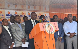 “The Kenya Budget did not touch on the Drought and Hunger Disaster,” Said ODM Chairman John Mbadi.