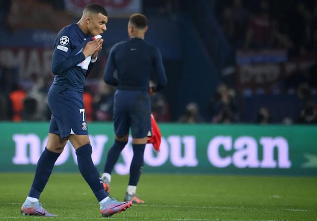 PSG player Kylian Mbappe PSG player Kylian Mbappe