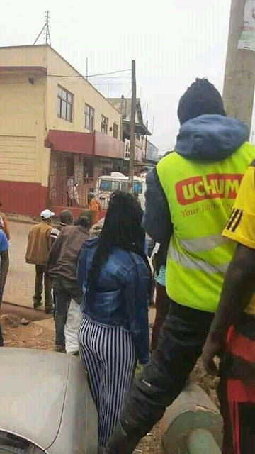 Makutano, Meru equity bank branch closed after a police officer collapsed and died instantly