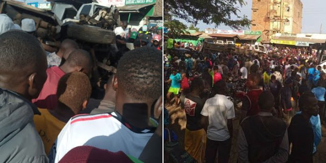 Raila sends condolences after over 25 people feared dead in a Migori Town accident involving a rice-carrying lorry