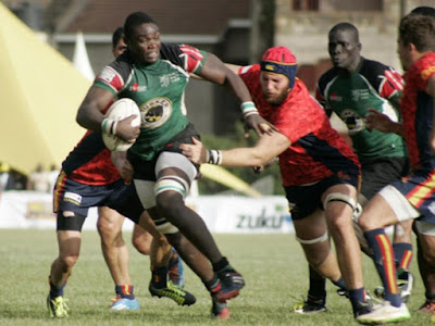 Mike Okombe a rugby player. PHOTO | FILE
