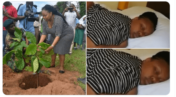 She had bloated stomach, had to release air – Mike Sonko on Millicent Omanga trending video sleeping position