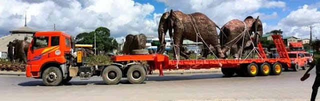 Mombasa Cement beautification project