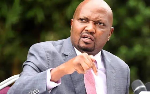 CS Moses Kuria reveals plans to deal with Raila Odinga like how Museveni deals with his opposition 