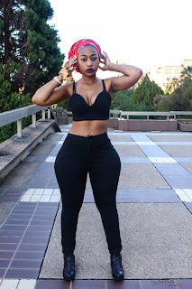 In Africa, Ms Mpho Khati is known for carrying humongous Natural booty. PHOTO | Courtesy FB In Africa, Ms Mpho Khati is known for carrying humongous Natural booty. PHOTO | Courtesy FB