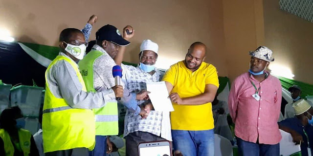 Deputy President William Ruto ally Feisal Bader given certificate in Msambweni. Raila Odinga BBI litmus test fails as DP William Ruto ally Feisal Bader becomes Msambweni MP