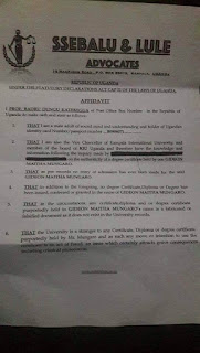 Gideon Maitha Mung'aro undersiege. PHOTO | COURTESY Jubilees’ Gideon Maitha Mung’aro under siege over fake degree as claimed by Kampala International University.