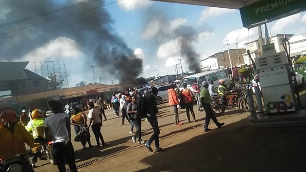 Muranga town chaos